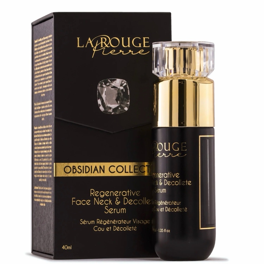 Obsidian Collection Face Serum - Black and Gold